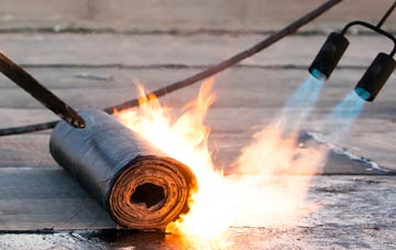 South Cove asphalt flat roofing repairs
