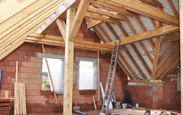 South Cove attic trusses